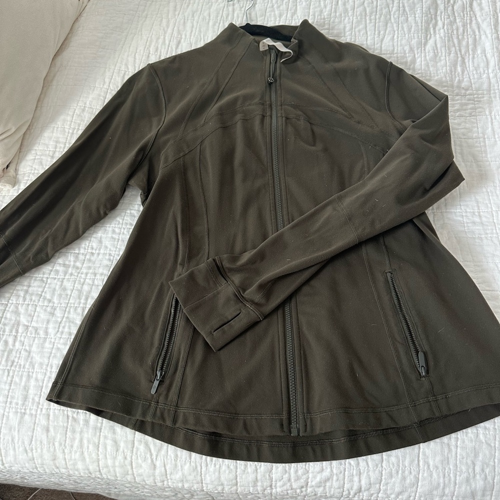 lululemon athletica Dark Green Utility Jacket